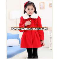 factory price kids winter clothes baby girl winter dresses childrens woolen coats