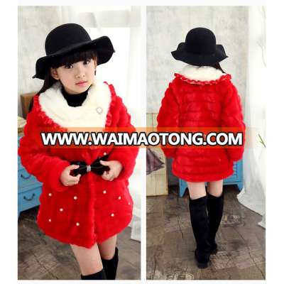 children woolen dress winter coat for winter coat