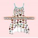 Popular Children sleeveless Cake Print Boutique Dress Holiday Wear Homecoming Party Princess Dress