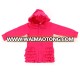 Solid Color Ruffled Wholesale Children Fall Clothes Baby Overcoats Kid Coats