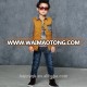 2017 YDM Wholesale Kids Autumn Coats Fashion Fancy Boy Thicken Children Coats warm thick pure colour Jackets Long Winter Warm Ki